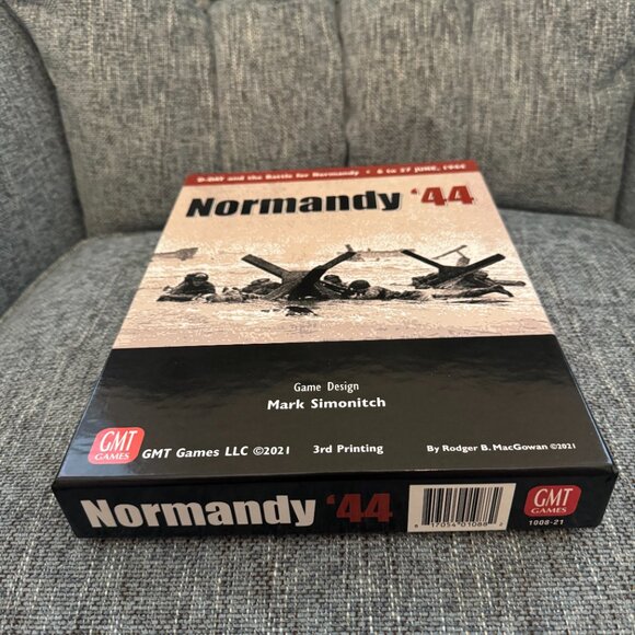Normandy '44 (opened, unpunched) GMT Games - Picture 2 of 14